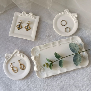 Khay thạch cao Decor đựng đồ Trang trí, Trang sức, Chụp ảnh sản phẩm - Linhitarot