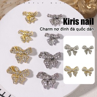Nơ đính móng tay đính đá - giá 1 charm