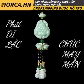 Khánh treo kính hậui Trang Trí Xe Hơi “ Thượng lộ bình an”