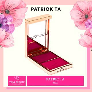 Bảng phấn và kem má hồng PATRICK TA BEAUTY Major Headlines Double-Take Crème & Powder Blush Duo