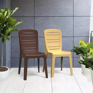 Combo 5 Ghế dựa sọc ngang - Nhựa Duy Tân