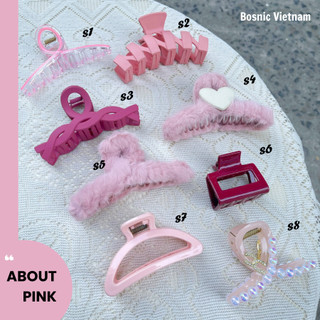 Kẹp tóc/ kẹp gắp hàn quốc đủ màu hot trend bosnic
