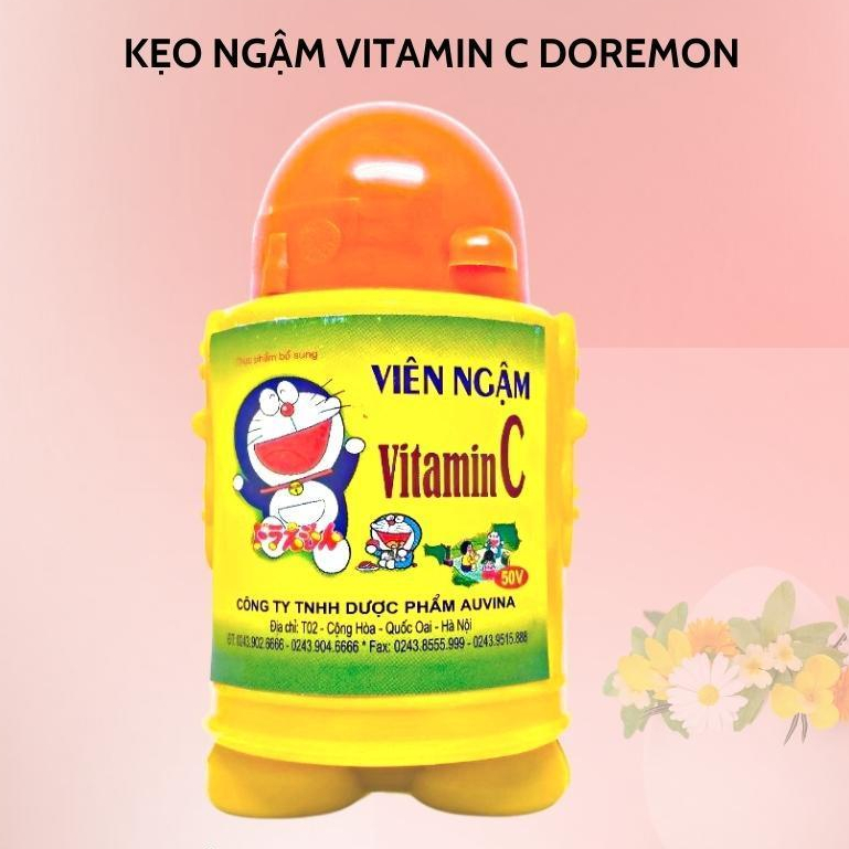 Kẹo ngậm Vitamin C Doremon