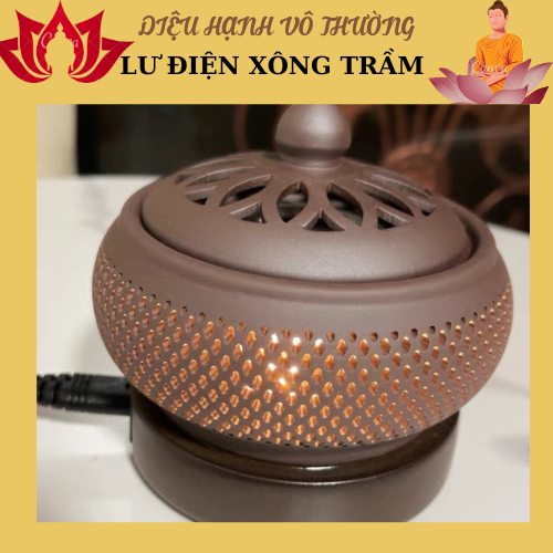   GIÁ SỈ Lư điện xông trầm lư đốt trầm bột giác trầm trầm vụn trầm miếng lư xông trầm hương 