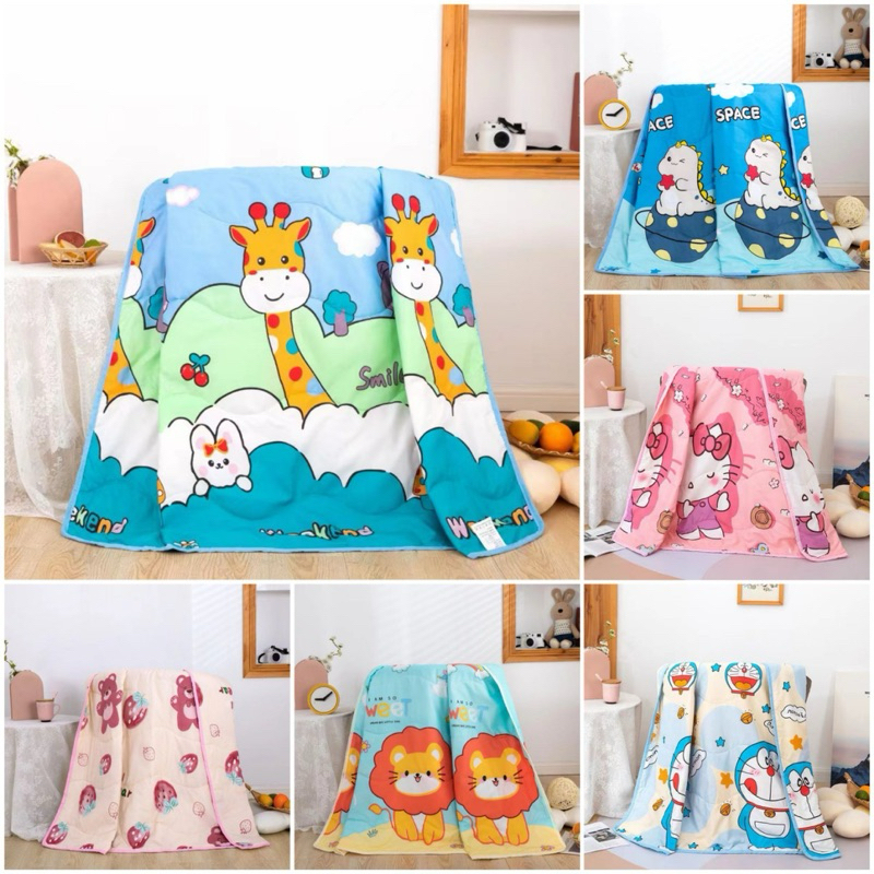 chăn hè thu pony cotton cực mềm cho bé