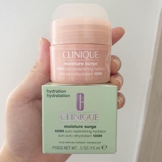 Kem dưỡng ẩm Clini.que Moisture Surge 100h cấp ẩm căng mọng da 15ml