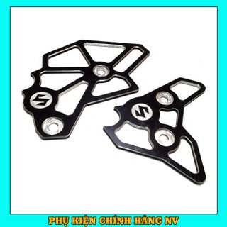Ốp Hông Raider Satria, Che Pen Đạp Nhôm CNC Nguyên Khối