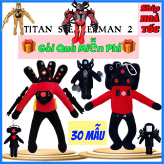   KHO SỈ-CÓ SẴN GẤU BÔNG NHÂN VẬT TITAN SPEAKER MAN -Skidibi Toilet Cao Cấp-Lông Mịn Cho Bé 