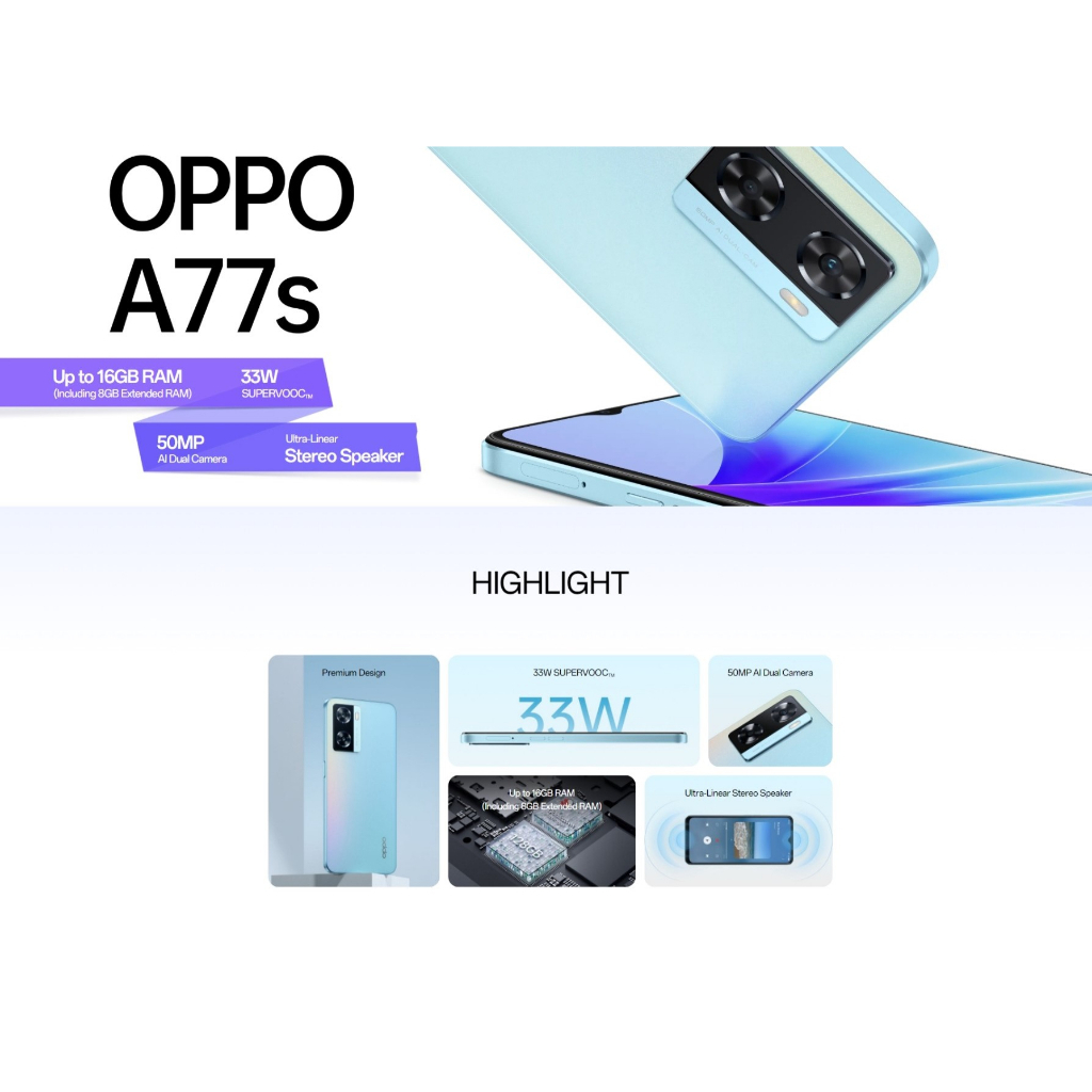 điện thoại giá rẻ Oppo A77 5G Chính Hãng 2sim ram 8G/256G, Màn 6.56inch, Cày game nặng siêu mượt | BigBuy360 - bigbuy360.vn
