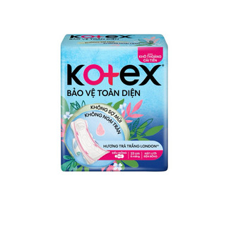 BĂNG VỆ SINH KOTEX KHÔ THOÁNG SIÊU MỎNG CÁNH MẶT LƯỚI 23cm (1 GÓI 8 MIẾNG)