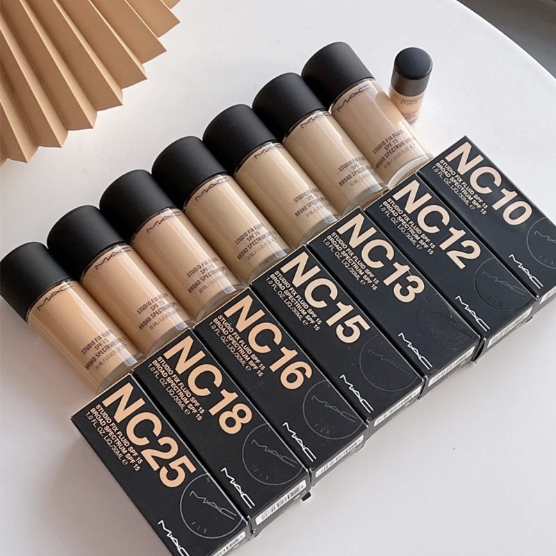 (Full 30ML Mac kem nền - Kem nền MAC Studio Fix Fluid Foundation SPF+