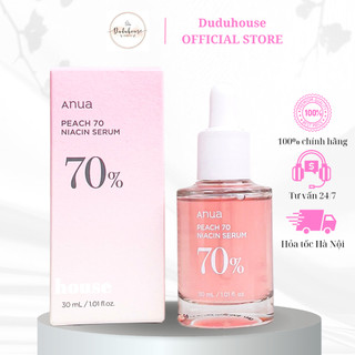 Tinh chất Anua Peach 70% Niacinamide 5% Serum Phục Hồi Dưỡng Trắng 30ml Duduhouse