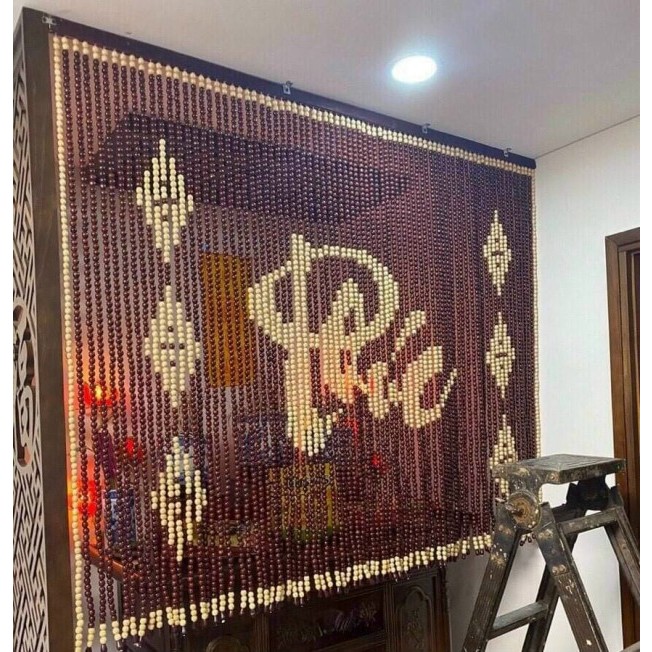  Rèm Hạt Gỗ Trang Trí Rèm Cửa Hạt Gỗ Tự Nhiên Cao Cấp Mẫu Đẹp Làm Theo Kích Thước Yêu Cầu 