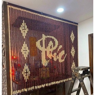  Rèm Hạt Gỗ Trang Trí Rèm Cửa Hạt Gỗ Tự Nhiên Cao Cấp Mẫu Đẹp Làm Theo Kích Thước Yêu Cầu 