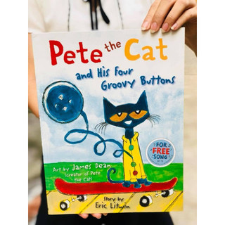 Sách - Bộ nhập 6q - Pete the cat - Size A4