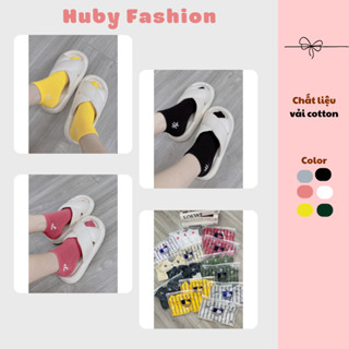 Tất Chân Nữ 💕Freeship💕 Tất Vớ Cổ Thấp Chất Cotton Mềm Mát Thoáng Khí Không Xù Không Bai Phong Cách Hàn Quốc