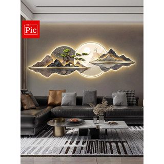 Tranh Tráng Gương Đèn Led - Tranh Tráng Gương Phong Cảnh Bắc Âu/Tranh Trang Trí Phòng Khách /Phòng Ngủ/ Làm Quà Tặng