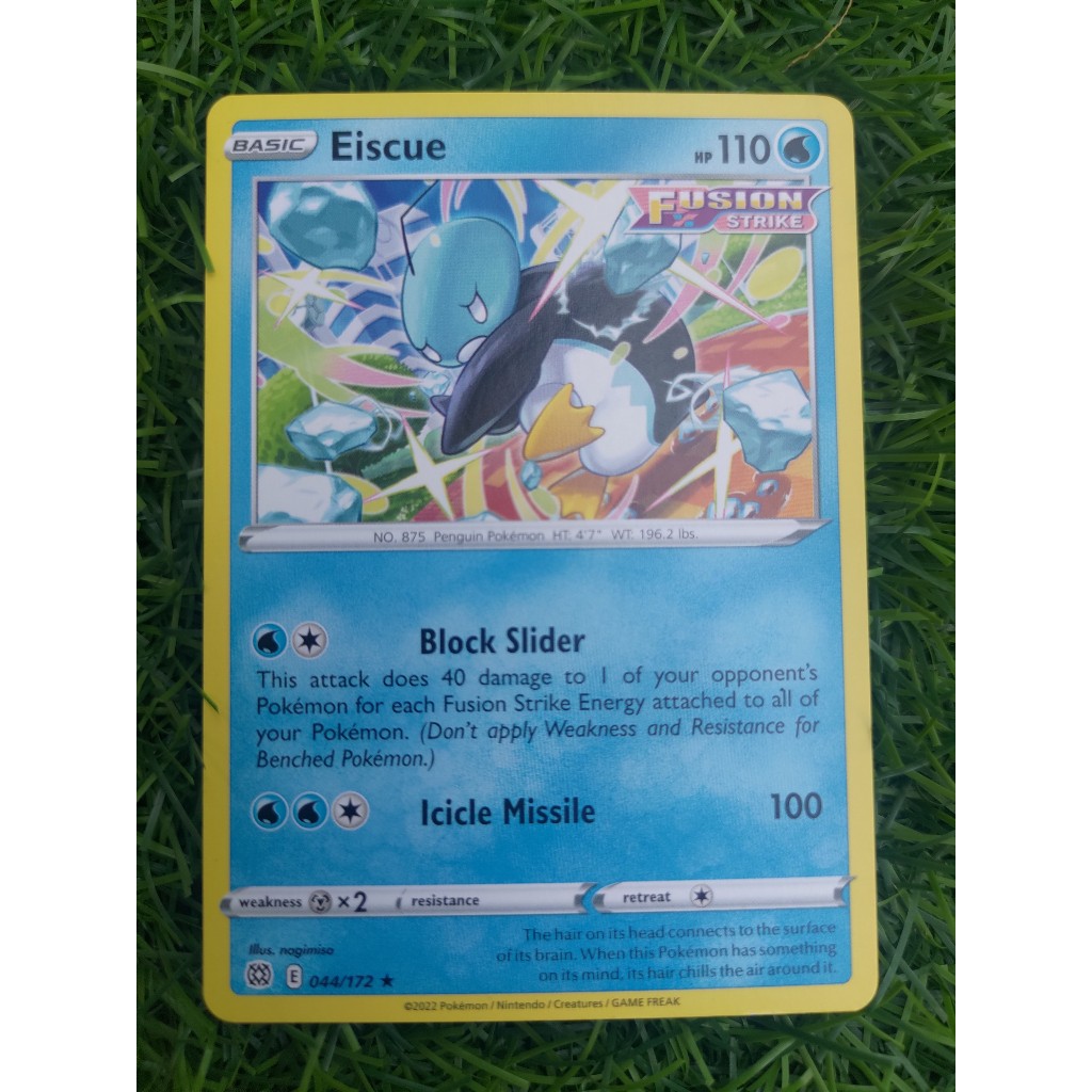 [KW2 Pokemon] [EN] Thẻ Pokemon Eiscue - 044/172 - Rare