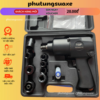 Súng Bắn Ốc Bằng Hơi TOP - Made In Taiwan, 2 Búa Tặng kèm 10 đầu khẩu cao cấp