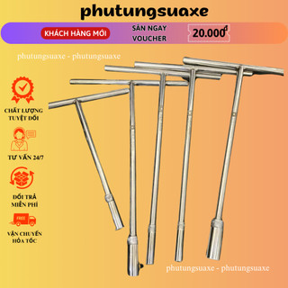 Bộ t cao cấp inox 304 đủ số, cần chữ t inox cao cấp phutungsuaxe