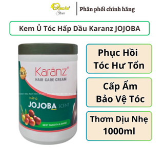  Kem ủ tóc hấp dầu xả tinh chất Jojoba Karanz - 1000ml 