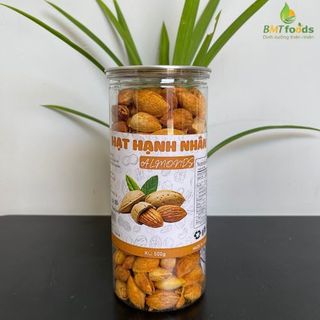 Hạt Hạnh Nhân Rang Bơ Mỹ vỏ mỏng thơm ngon BMT FOODS 500G