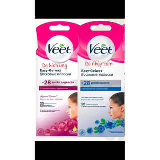 Miêng wax lông mặt veet lông ria mép