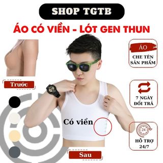 Áo nịt ngực tomboy loại ngắn móc gài - bó sát,thoải mái, thoáng mát