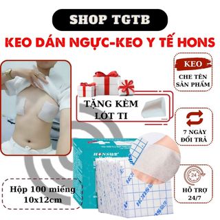 Keo dán ngực tomboy - keo trong suốt - trong y tế