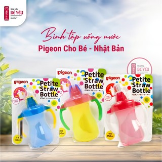 Bình tập uống nước Pigeon 150ml cốc tập hút cho Bé