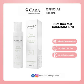Sữa Rửa Mặt CASMARA 3IN1 Facial Cleanser làm sạch bụi bẩn chống oxy hoá cho da