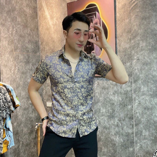 Somi lụa gấm hoa cao cấp cộc tay