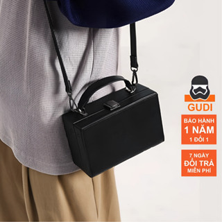 Túi Đeo Chéo Nam Zara MK Da Pu Chống Nước Cao Cấp - Túi Hộp Đeo Chéo Dáng Vuông Thời Trang Mẫu Mới 2024 Cầm Tay Gudi