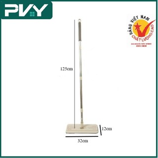 ( KÈM MIẾNG LAU ) Cây lau nhà vắt phẳng THÔNG MINH(màu ngẫu nhiên) dành cho bộ lau nhà chữ nhật, tự vắt