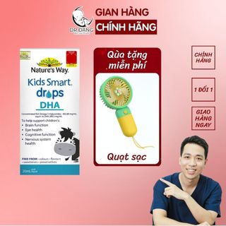 Bổ sung Omega dạng nhỏ giọt DHA Nature's way drops lọ 20ml cho bé từ 4W+