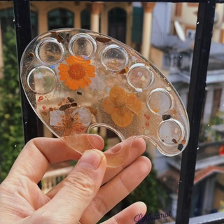Palette bảng pha màu resin