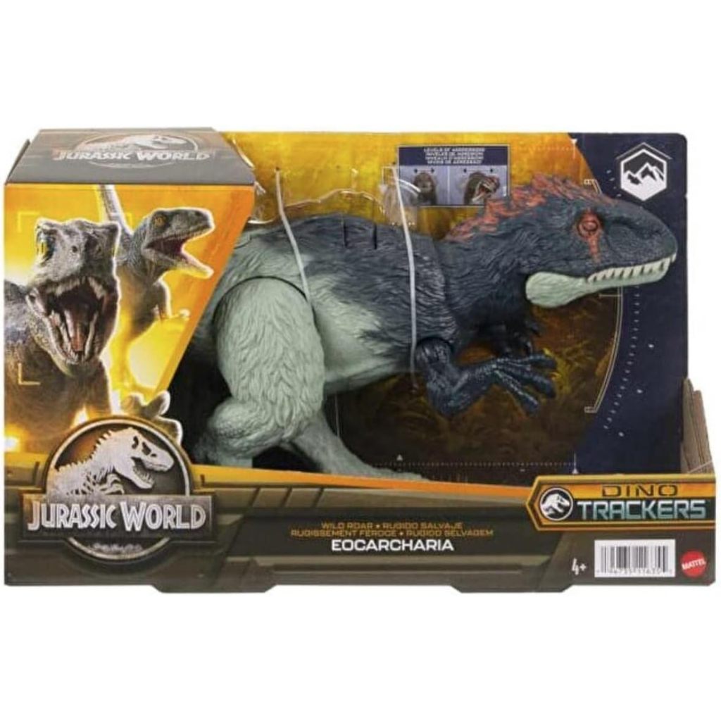 Đồ chơi khủng long Mattel Jurassic World Dominion Wild Roar Eocarcharia