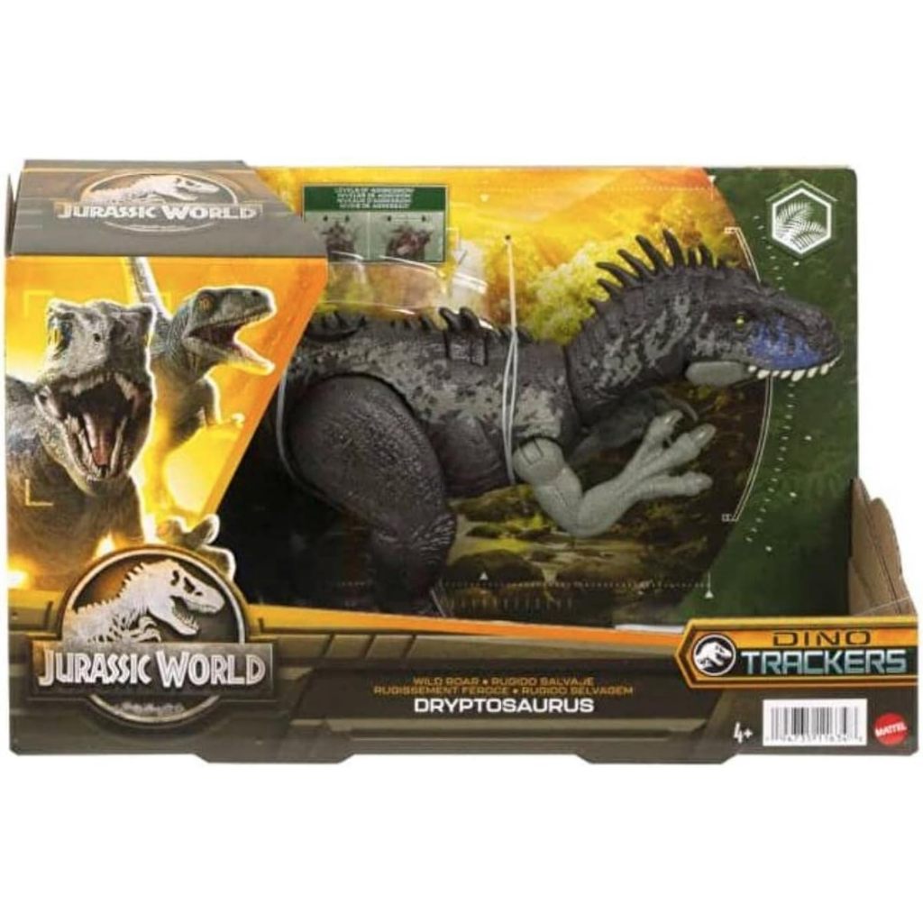 Đồ chơi khủng long Mattel Jurassic World Dominion Wild Roar Dryptosaurus