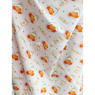 Vải thô cotton 1m *1m5