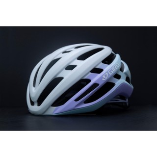 69bikeshop nón bảo hiểm giro agilis màu trắng tím size s vòng đầu 51-56cm nón giro chính hãng