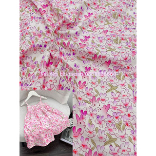 Vải thô cotton khổ vải 1m5