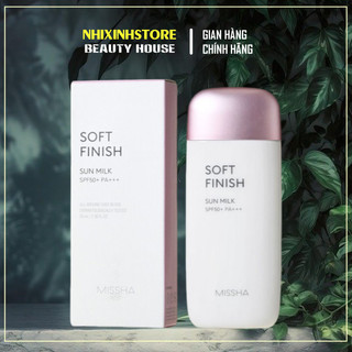 Kem Chống Nắng Missha Soft Finish Sun Milk SPF50+ PA+++