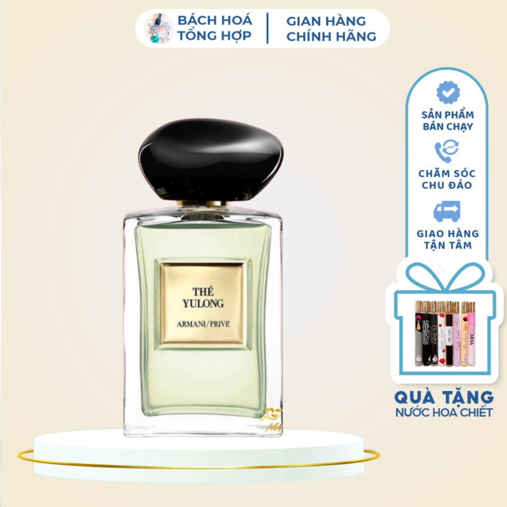 Nước hoa nam nữ Thé Yulong Armani/Prive hương sang chảnh, quý phái | nồng độ EDT size du lịch | bachhoatonghop38