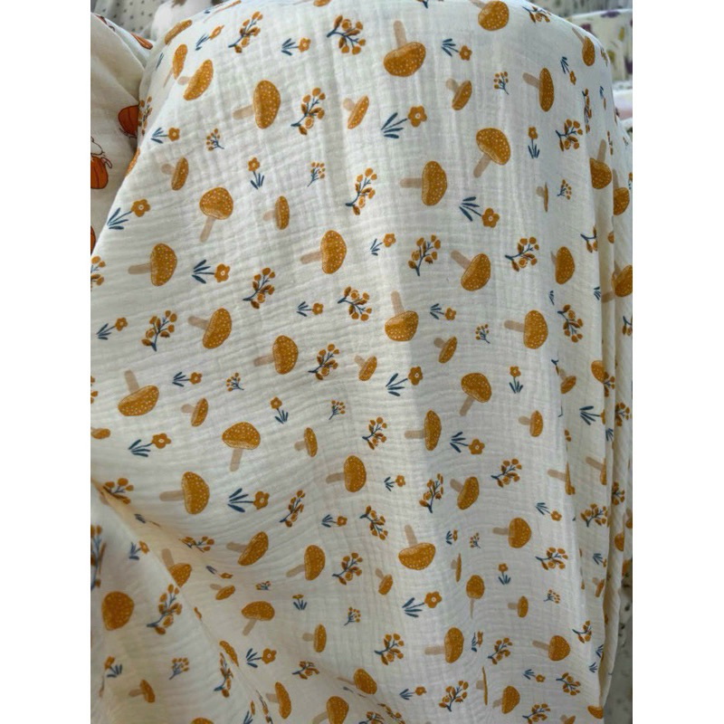 Yếm sô Muslin 4 lơp. Siêu mềm. Thấm hút tốt cho bé