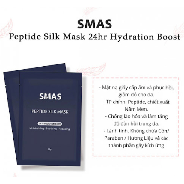 Mặt nạ SMAS Peptide Silk Mask