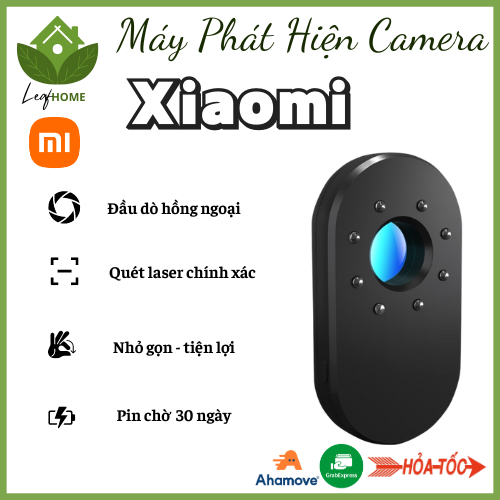 Máy Dò Tìm Camera Ẩn Xiaomi _ Phát hiện camera ẩn nhanh chóng, chính xác, dung lượng pin lớn
