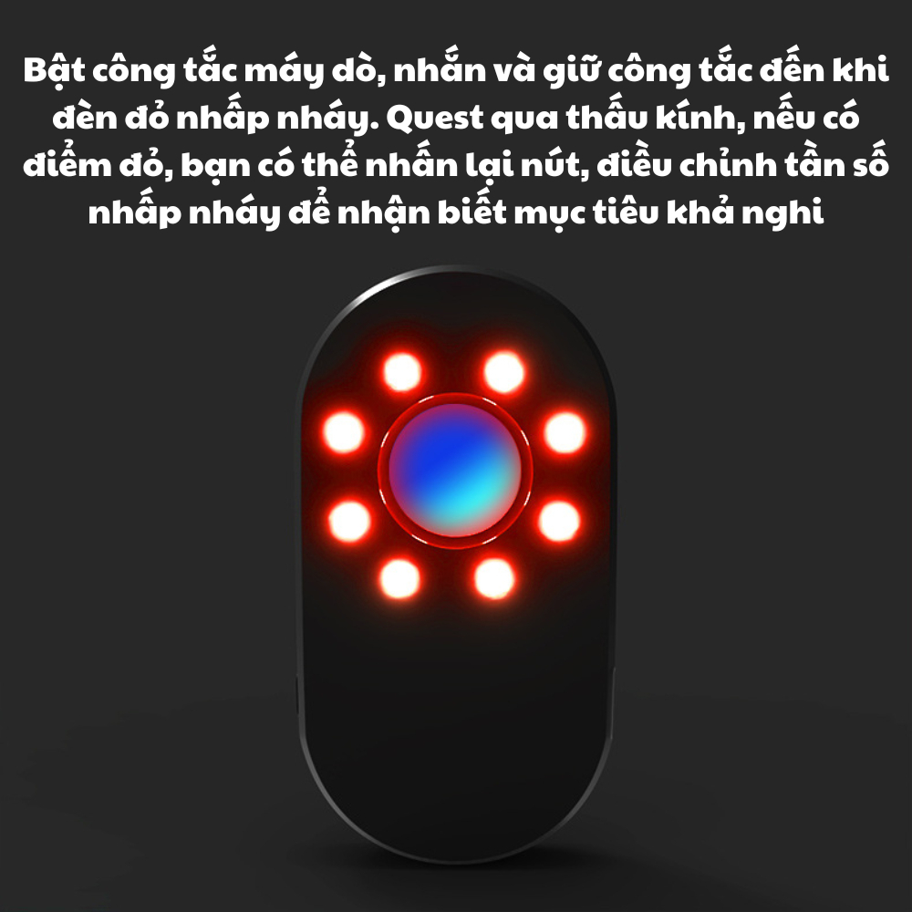 Máy Dò Tìm Camera Ẩn Xiaomi _ Phát hiện camera ẩn nhanh chóng, chính xác, dung lượng pin lớn | BigBuy360 - bigbuy360.vn