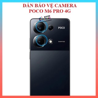 Dán bảo vệ camera Poco M6 Pro Poco X6 X6 Pro Poco X3 GT / Redmi Note 10 Pro 5G chống trầy xước bụi bẩn