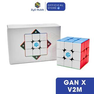 Rubik 3x3 Gan X Stickerless Version 2 phiên bản có nam châm - ZyO Rubik