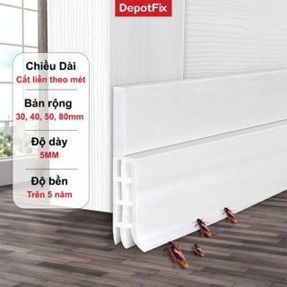 Ron Dán Chân Cửa Dày 5MM Cực Dính Chống Côn Trùng, Khói Bụi, Tiếng Ồn - DepotFix